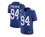 Men's Nike New York Giants #94 Dalvin Tomlinson Vapor Untouchable Limited Royal Blue Team Color NFL Jersey