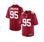Men's Nike New York Giants #95 Dalvin Tomlinson Limited Red Alternate NFL Jersey