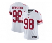 Men's Nike New York Giants #98 Damon Harrison Vapor Untouchable Limited White NFL Jersey