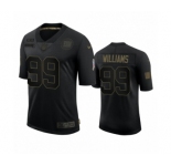 New York Giants #99 Leonard Williams Black 2020 Salute to Service Limited Jersey