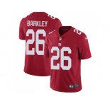 Nike New York Giants #26 Saquon Barkley Red Alternate Men Stitched NFL Vapor Untouchable Limited Jersey