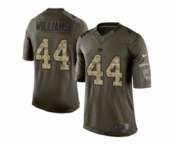 nike nfl jerseys new york giants #44 williams army green[nike Limited Salute To Service][williams]