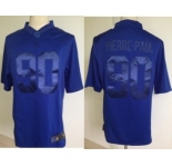 nike nfl jerseys new york giants #90 pierre-paul blue[drenched limited]