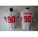 nike nfl jerseys new york giants #90 pierre-paul white[nike limited]