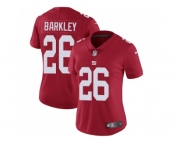 Women Nike New York Giants #26 Saquon Barkley Red Alternate Stitched NFL Vapor Untouchable Limited Jersey