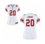 Women's New York Giants #20 Janoris Jenkins White Jersey