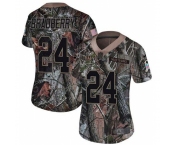 Women's New York Giants #24 James Bradberry Camo Stitched Limited Rush Realtree JerseyWomen's New York Giants #24 James Bradberry Camo Stitched Limited Rus