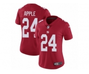 Women's Nike New York Giants #24 Eli Apple Vapor Untouchable Limited Red Alternate NFL Jersey