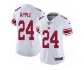 Women's Nike New York Giants #24 Eli Apple Vapor Untouchable Limited White NFL Jersey