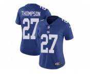 Women's Nike New York Giants #27 Darian Thompson Vapor Untouchable Limited Royal Blue Team Color NFL Jersey