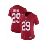 Women's Nike New York Giants #29 Nat Berhe Vapor Untouchable Limited Red Alternate NFL Jersey
