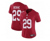 Women's Nike New York Giants #29 Nat Berhe Vapor Untouchable Limited Red Alternate NFL Jersey