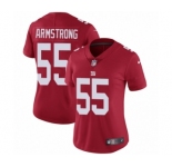 Women's Nike New York Giants #55 Ray-Ray Armstrong Red Alternate Vapor Untouchable Limited Player NFL Jersey