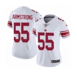 Women's Nike New York Giants #55 Ray-Ray Armstrong White Vapor Untouchable Limited Player NFL Jersey
