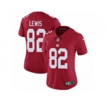 Women's Nike New York Giants #82 Roger Lewis Vapor Untouchable Limited Red Alternate NFL Jersey