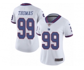 Women's Nike New York Giants #99 Robert Thomas Limited White Rush NFL Jersey