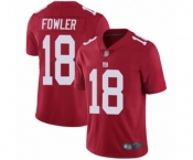 Youth New York Giants #18 Bennie Fowler Red Limited Red Inverted Legend Football Jersey