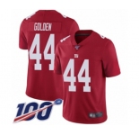 Youth New York Giants #44 Markus Golden Red Limited Red Inverted Legend 100th Season Football Jersey