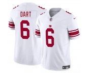 Youth New York Giants #6 Jaxson Dart White 2025 Draft F.U.S.E. Vapor Untouchable Limited Stitched Jersey