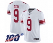 Youth New York Giants #9 Riley Dixon White Vapor Untouchable Limited Player 100th Season Football Jersey