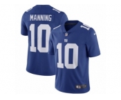 Youth Nike New York Giants #10 Eli Manning Vapor Untouchable Limited Royal Blue Team Color NFL Jersey