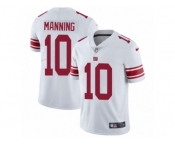 Youth Nike New York Giants #10 Eli Manning Vapor Untouchable Limited White NFL Jersey