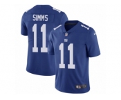 Youth Nike New York Giants #11 Phil Simms Vapor Untouchable Limited Royal Blue Team Color NFL Jersey