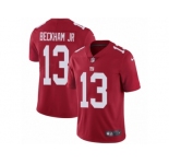 Youth Nike New York Giants #13 Odell Beckham Jr Vapor Untouchable Limited Red Alternate NFL Jersey