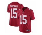 Youth Nike New York Giants #15 Brandon Marshall Vapor Untouchable Limited Red Alternate NFL Jersey