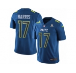 Youth Nike New York Giants #17 Dwayne Harris Limited Blue 2017 Pro Bowl NFL Jersey