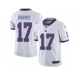 Youth Nike New York Giants #17 Dwayne Harris Limited White Rush NFL Jersey