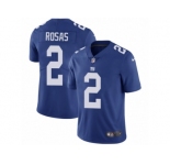 Youth Nike New York Giants #2 Aldrick Rosas Royal Blue Team Color Vapor Untouchable Limited Player NFL Jersey