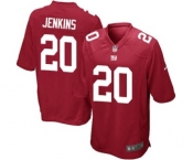 Youth Nike New York Giants #20 Janoris Jenkins Game Red Alternate NFL Jersey
