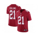 Youth Nike New York Giants #21 Landon Collins Vapor Untouchable Limited Red Alternate NFL Jersey