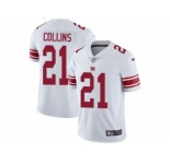 Youth Nike New York Giants #21 Landon Collins Vapor Untouchable Limited White NFL Jersey