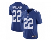 Youth Nike New York Giants #22 Wayne Gallman Royal Blue Team Color Vapor Untouchable Limited Player NFL Jersey