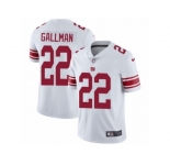 Youth Nike New York Giants #22 Wayne Gallman White Vapor Untouchable Limited Player NFL Jersey
