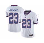 Youth Nike New York Giants #23 Rashad Jennings Limited White Rush NFL Jersey