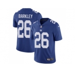 Youth Nike New York Giants #26 Saquon Barkley Royal Blue Team Color Stitched NFL Vapor Untouchable Limited Jersey