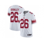 Youth Nike New York Giants #26 Saquon Barkley White Stitched NFL Vapor Untouchable Limited Jersey