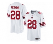 Youth Nike New York Giants #28 Paul Perkins Limited White NFL Jersey