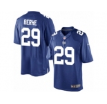 Youth Nike New York Giants #29 Nat Berhe Limited Royal Blue Team Color NFL Jersey