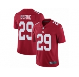 Youth Nike New York Giants #29 Nat Berhe Vapor Untouchable Limited Red Alternate NFL Jersey
