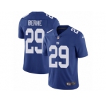 Youth Nike New York Giants #29 Nat Berhe Vapor Untouchable Limited Royal Blue Team Color NFL Jersey