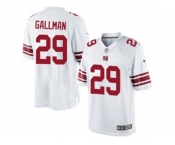 Youth Nike New York Giants #29 Wayne Gallman Limited White NFL Jersey