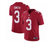 Youth Nike New York Giants #3 Geno Smith Vapor Untouchable Limited Red Alternate NFL Jersey