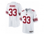 Youth Nike New York Giants #33 Andrew Adams Limited White NFL Jersey