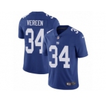 Youth Nike New York Giants #34 Shane Vereen Vapor Untouchable Limited Royal Blue Team Color NFL Jersey