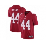Youth Nike New York Giants #44 Doug Kotar Red Alternate Vapor Untouchable Limited Player NFL Jersey