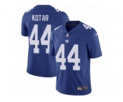 Youth Nike New York Giants #44 Doug Kotar Royal Blue Team Color Vapor Untouchable Limited Player NFL Jersey